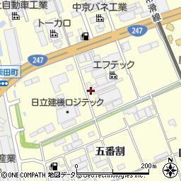 愛知県東海市名和町三番割下周辺の地図