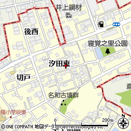 愛知県東海市名和町汐田東28周辺の地図
