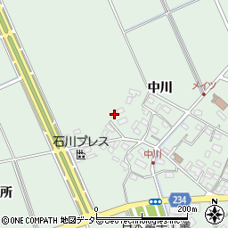 愛知県豊明市沓掛町中川132-2周辺の地図