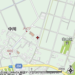愛知県豊明市沓掛町中川85-2周辺の地図