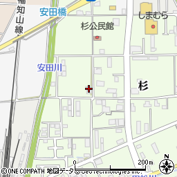 兵庫県丹波篠山市杉268周辺の地図