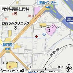 岡山県津山市河辺854周辺の地図