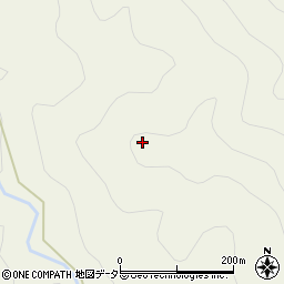 愛知県北設楽郡東栄町月大松戸周辺の地図