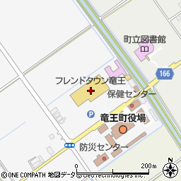 フレンドマート竜王店周辺の地図