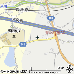岡山県津山市坪井下1363周辺の地図