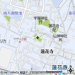 宇賀公園周辺の地図