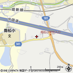 岡山県津山市坪井下1362周辺の地図