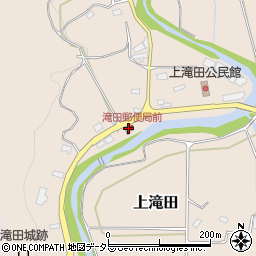 滝田郵便局周辺の地図