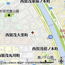 京都府京都市北区西賀茂鹿ノ下町103周辺の地図