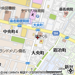 赤から桑名店周辺の地図
