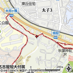 愛知県豊明市栄町武侍20-1周辺の地図