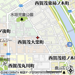 京都府京都市北区西賀茂大栗町42周辺の地図