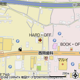 ハードオフ津山院庄店周辺の地図