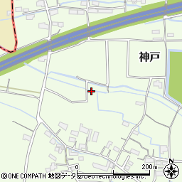 岡山県津山市神戸843周辺の地図