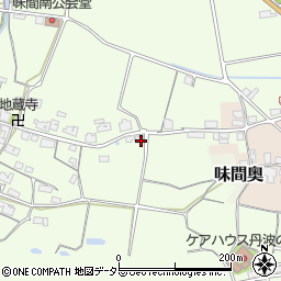 兵庫県丹波篠山市味間南542-1周辺の地図