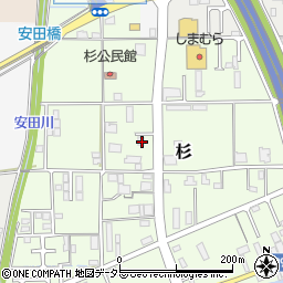 兵庫県丹波篠山市杉122周辺の地図