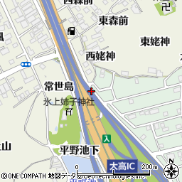 愛知県名古屋市緑区大高町屏所周辺の地図