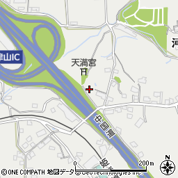 岡山県津山市河辺343周辺の地図