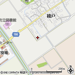 滋賀県蒲生郡竜王町綾戸989周辺の地図