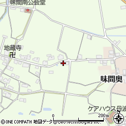 兵庫県丹波篠山市味間南536周辺の地図