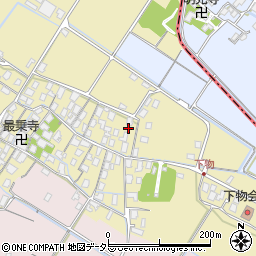 滋賀県草津市下物町292周辺の地図
