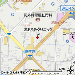 岡山県津山市河辺931周辺の地図