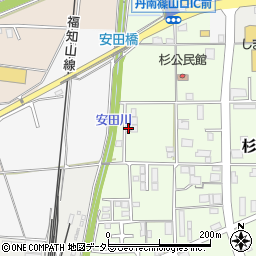兵庫県丹波篠山市杉134周辺の地図