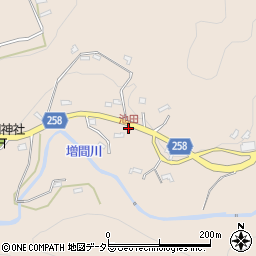 池田周辺の地図