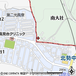 三重県員弁郡東員町南大社639-2周辺の地図