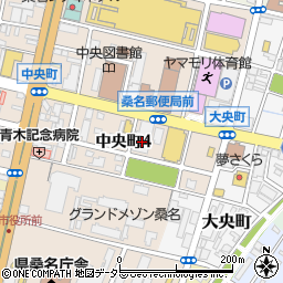 三重県桑名市中央町4丁目28周辺の地図