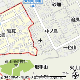 愛知県名古屋市緑区大高町中ノ島12-2周辺の地図
