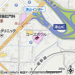 岡山県津山市河辺844-1周辺の地図