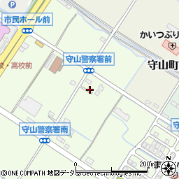 滋賀県守山市金森町558周辺の地図
