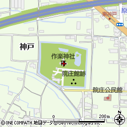 岡山県津山市神戸433周辺の地図