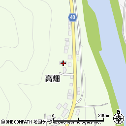 島根県邑智郡美郷町高畑160-3周辺の地図