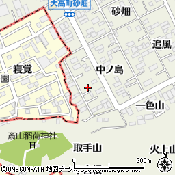 愛知県名古屋市緑区大高町中ノ島12周辺の地図