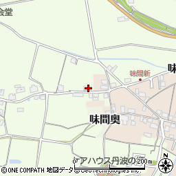 兵庫県丹波篠山市味間南522周辺の地図