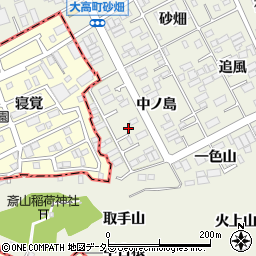 愛知県名古屋市緑区大高町中ノ島12-4周辺の地図