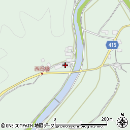 岡山県津山市福井954周辺の地図