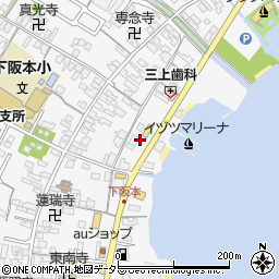 滋賀県大津市下阪本4丁目3周辺の地図