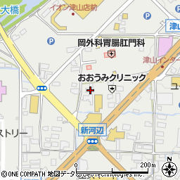 岡山県津山市河辺933周辺の地図