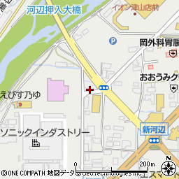 岡山県津山市河辺1085周辺の地図