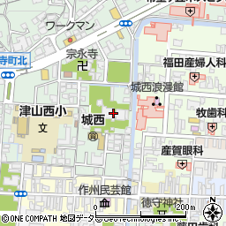 本源寺周辺の地図