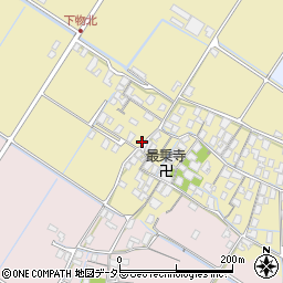 滋賀県草津市下物町534-4周辺の地図