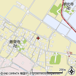 滋賀県草津市下物町283周辺の地図