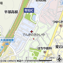 愛知県名古屋市緑区有松南810周辺の地図