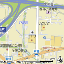 岡山県津山市院庄1220周辺の地図