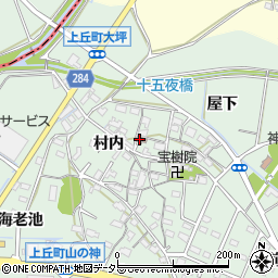 村内公会堂周辺の地図