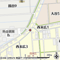 〒498-0064 愛知県弥富市西末広の地図