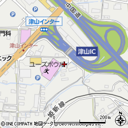 岡山県津山市河辺848周辺の地図